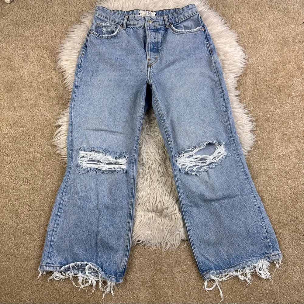 Free People Cropped Jeans - Picture 3 of 6